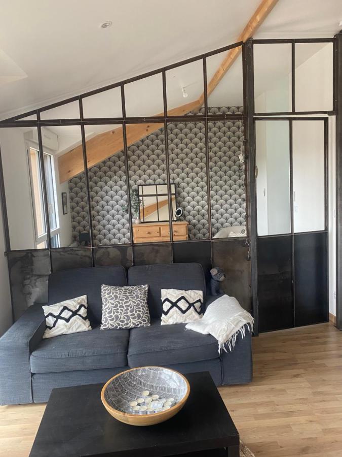 Loft Avec Terrasse Pour 4 Pers A 3Km Du Circuit Avec Garage Au Calme Apartman Le Mans Kültér fotó